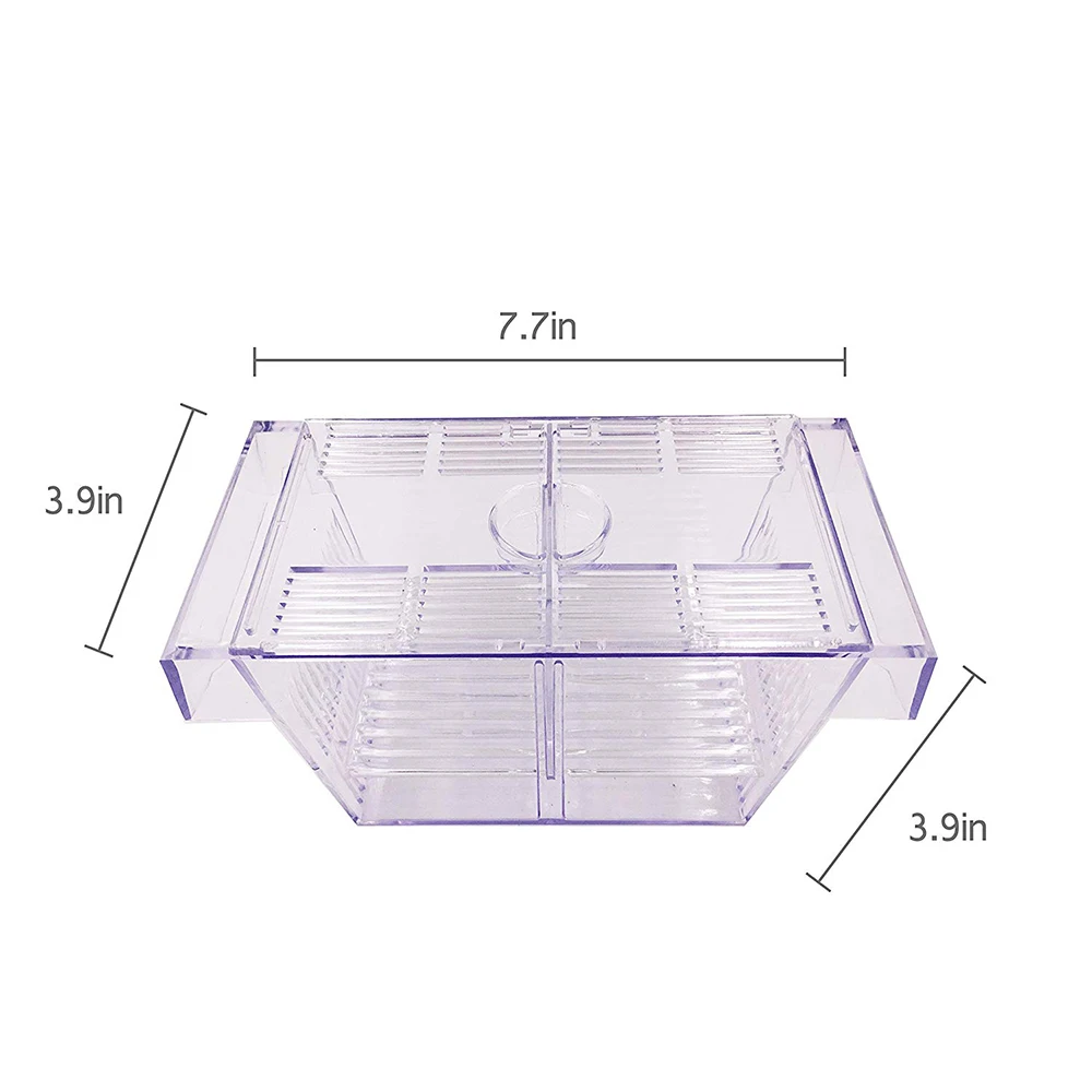 Acrylic Fish Tank Breeding Isolation Box Aquarium Hatchery Incubator Holder Transparent Box Aquarium Fish Tank
Acrylic Fish Tank Breeding Isolation Box Aquarium Hatchery Incubator Holder Transparent Box Aquarium Fish Tank