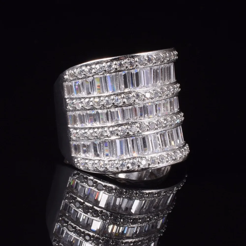 Фото Женское роскошное кольцо ручной работы из стерлингового серебра - купить