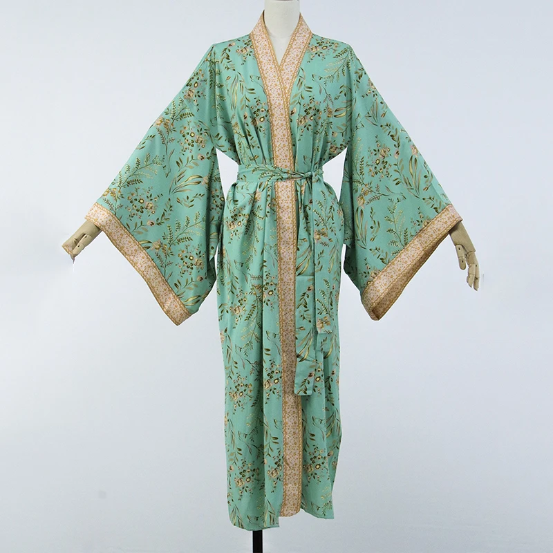 NEW Boho Woman Cover-Ups Dress Shirt Casual Floral Print Kaftan Beach Cover Up Long Sleeve Cardigan Shawl Swimwear Women Summer
NEW Boho Woman Cover-Ups Dress Shirt Casual Floral Print Kaftan Beach Cover Up Long Sleeve Cardigan Shawl Swimwear Women Summer