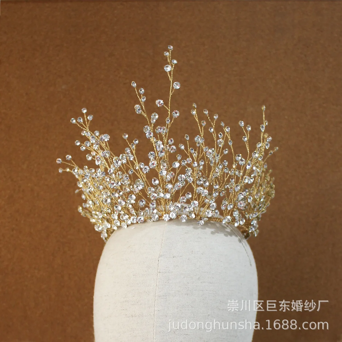 Leliin Gold Bridal Hair Tiara Crown Wedding Hair Headpiece Crystal Hair Barrette bride Hair Pins Hair Jewelry
Leliin Gold Bridal Hair Tiara Crown Wedding Hair Headpiece Crystal Hair Barrette bride Hair Pins Hair Jewelry