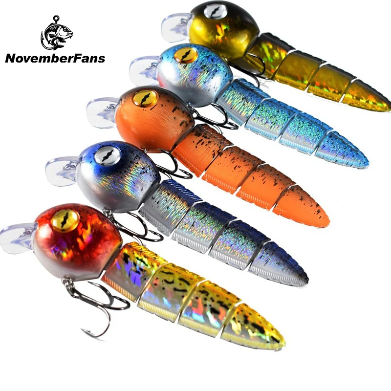 152mm 42.6g Sinking Multi Jointed Fishing Lures Floating 40g Tadpole Durable Fiber Link Swimbait Fishing Tackle Bait Wobblers
152mm 42.6g Sinking Multi Jointed Fishing Lures Floating 40g Tadpole Durable Fiber Link Swimbait Fishing Tackle Bait Wobblers