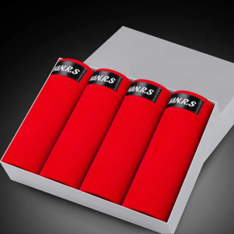 BPIOBG 4pcs/lot Mens Boxers Underwear Cotton Boxer Underpants Homme Boxershorts Jockstrap Panties for Man U Convex
BPIOBG 4pcs/lot Mens Boxers Underwear Cotton Boxer Underpants Homme Boxershorts Jockstrap Panties for Man U Convex