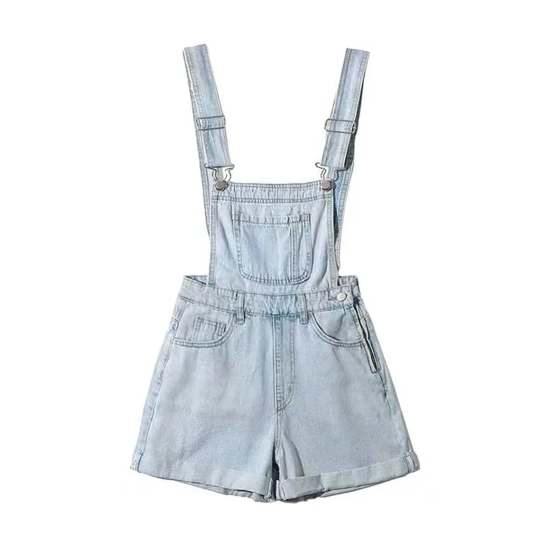 Tonngirls Summer Denim Jumpsuit For Women Blue Female Overalls Shorts Pocket Sling Rompers Fashion Slim Sexy Bodycon Y2k Ladies
Tonngirls Summer Denim Jumpsuit For Women Blue Female Overalls Shorts Pocket Sling Rompers Fashion Slim Sexy Bodycon Y2k Ladies