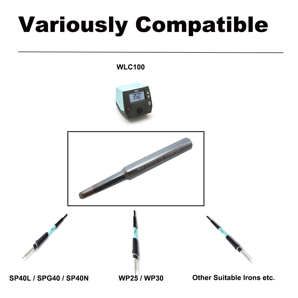 10 PCS ST-C3 Replacement Soldering Tips Bevel 3mm Fit WELLER SP40L SP40N SPG40 WP25 WP30 WP35 WLC100
10 PCS ST-C3 Replacement Soldering Tips Bevel 3mm Fit WELLER SP40L SP40N SPG40 WP25 WP30 WP35 WLC100