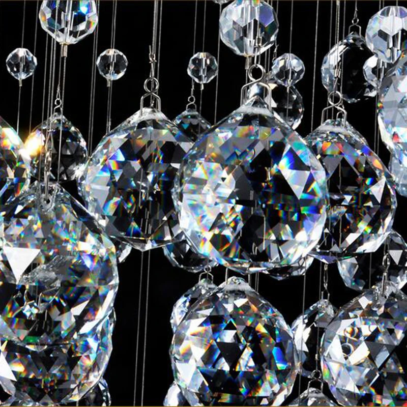 Modern K9 LED Spiral Living Room Crystal Chandeliers Lighting Fixture for Stairs Stair Lamp Presentation Bedroom Hotel Hall
Modern K9 LED Spiral Living Room Crystal Chandeliers Lighting Fixture for Stairs Stair Lamp Presentation Bedroom Hotel Hall