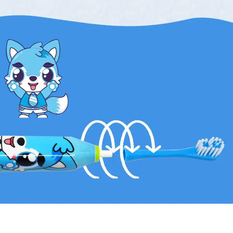 Children's Electric Toothbrush Automatic Ultrasonic Waterproof Cartoon Toothbrush Children's Life Education And Nursing Tools
Children's Electric Toothbrush Automatic Ultrasonic Waterproof Cartoon Toothbrush Children's Life Education And Nursing Tools