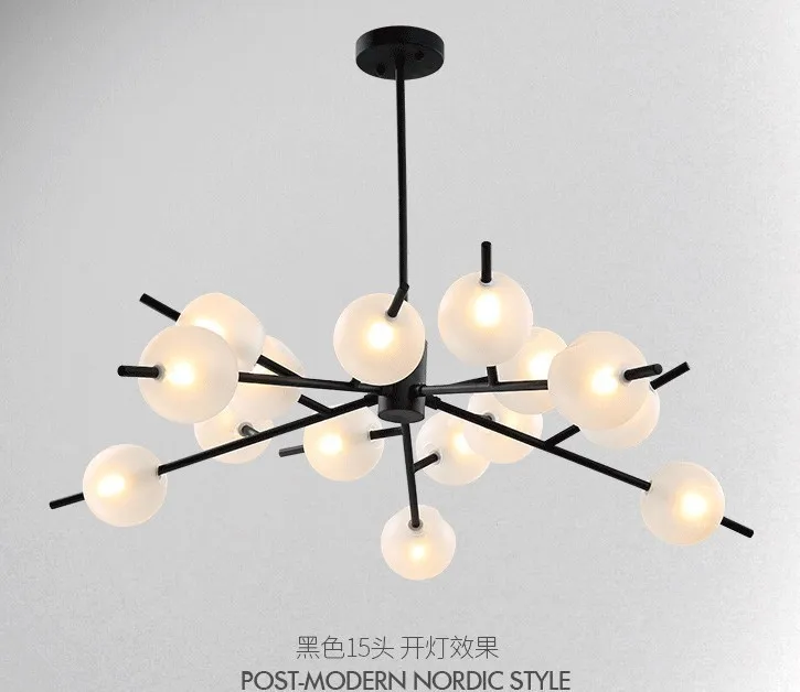 Nordic creative magic bean chandelier Iron Chandelier living room lamp personality postmodern simple bedroom lamp interior
Nordic creative magic bean chandelier Iron Chandelier living room lamp personality postmodern simple bedroom lamp interior