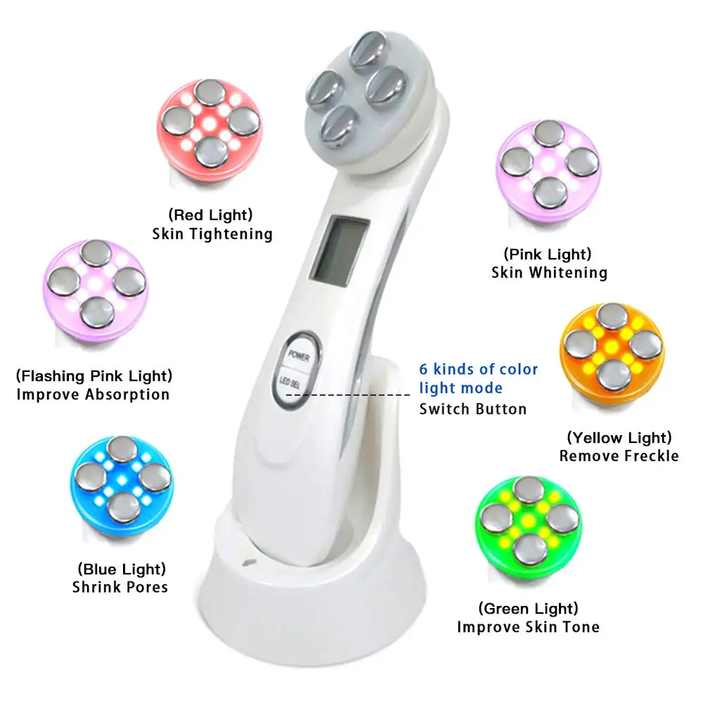 RF Radio Facial Mesotherapy Frequency Acne Wrinkle LED Photon Facial Face Lifting Tighten EMS Ultrasonic Face Beauty Skin Care
RF Radio Facial Mesotherapy Frequency Acne Wrinkle LED Photon Facial Face Lifting Tighten EMS Ultrasonic Face Beauty Skin Care