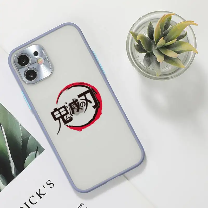 Demon Slayer Phone Case For iPhone 12 11 Mini Pro XR XS Max 7 8 Plus X Matte transparent Gray Back Cover
Demon Slayer Phone Case For iPhone 12 11 Mini Pro XR XS Max 7 8 Plus X Matte transparent Gray Back Cover