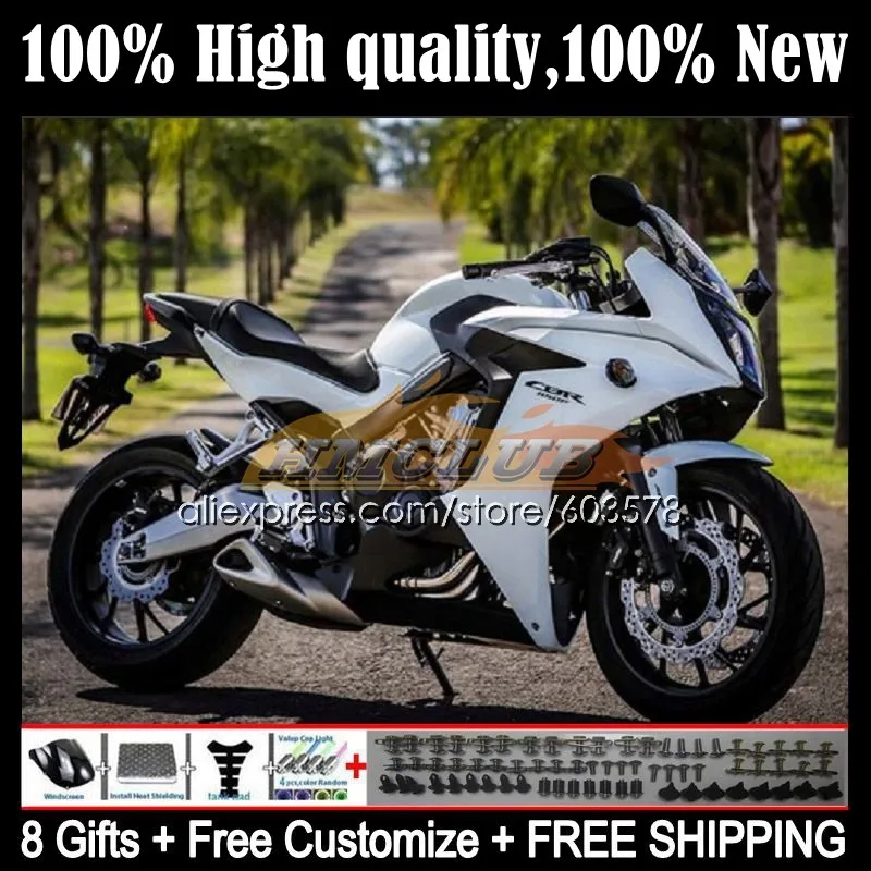 CBR-650 For HONDA CBR 650F 650 CBR650 F CC 93CL.10 CBR650F 11 12 13 14 15 CBR-650F 2011 2012 2013 2014 2015 Fairing white black
CBR-650 For HONDA CBR 650F 650 CBR650 F CC 93CL.10 CBR650F 11 12 13 14 15 CBR-650F 2011 2012 2013 2014 2015 Fairing white black