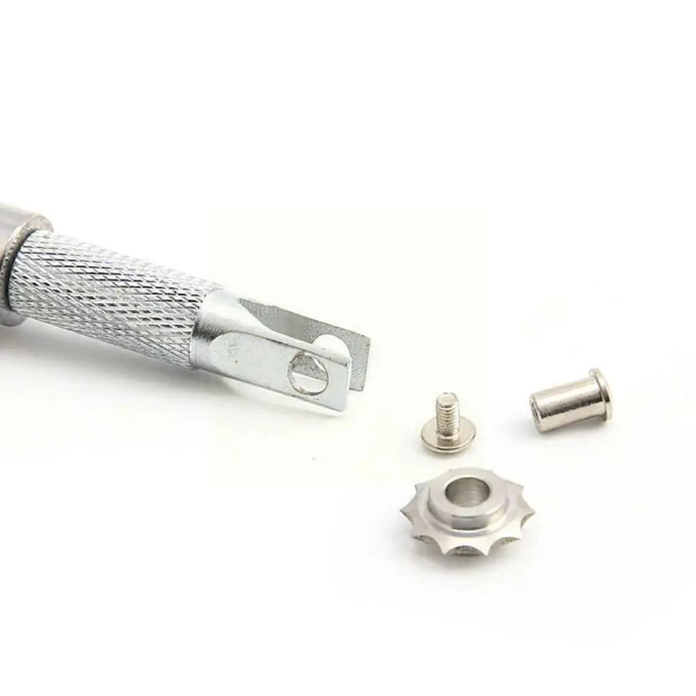 Diy Leather Craft Kit Spacing Tool 3/4/5/6mm Over Stitch Wheel Roulette Sewing Spacing Marking Tools Leathercraft Gear Line P2t0
Diy Leather Craft Kit Spacing Tool 3/4/5/6mm Over Stitch Wheel Roulette Sewing Spacing Marking Tools Leathercraft Gear Line P2t0