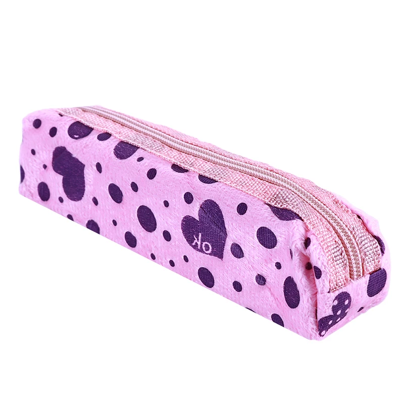 Pencil Bag Students Desktop Stationery Candy Color Flannel Love Creative Korean Pencil Case School Supplies
Pencil Bag Students Desktop Stationery Candy Color Flannel Love Creative Korean Pencil Case School Supplies