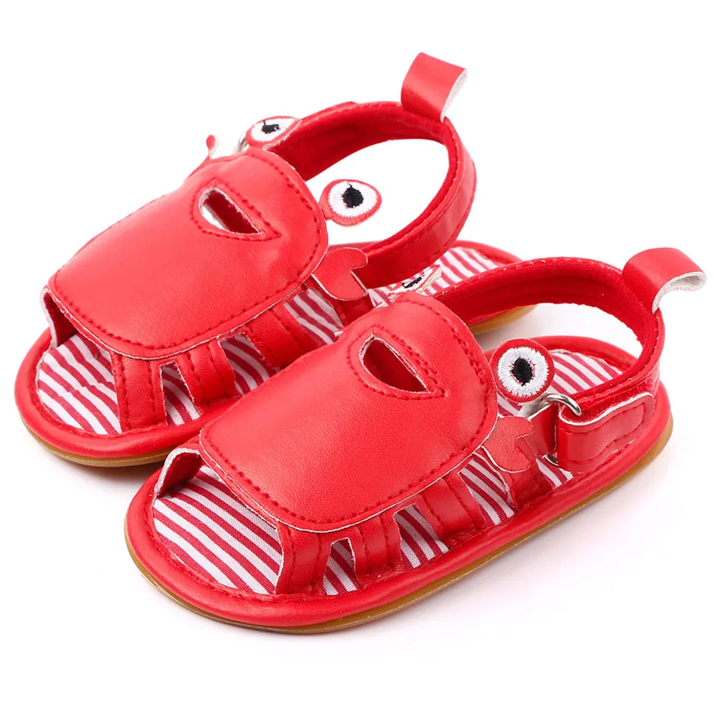 Summer men's and women's baby shoes, baby soft-soled toddler sandals, animal pattern crab cute fashion sandals
Summer men's and women's baby shoes, baby soft-soled toddler sandals, animal pattern crab cute fashion sandals