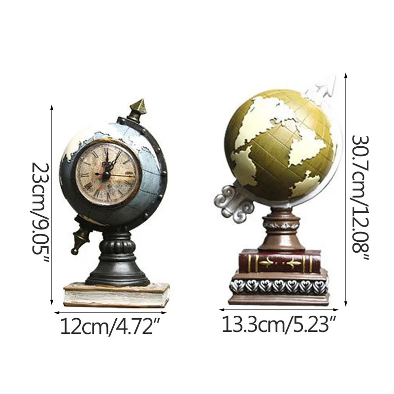 Retro Tellurion Figurines Miniature Model Resin Modern Art Globe Figurine Ornament Home Decoration Accessories Room Office Decor
Retro Tellurion Figurines Miniature Model Resin Modern Art Globe Figurine Ornament Home Decoration Accessories Room Office Decor