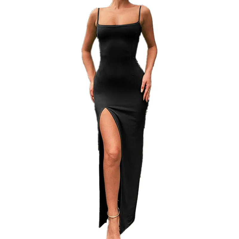 2021 Autumn New Women Sexy Spilt Strapless Slim Party Dress Sleeveless Solid Stylish Chic Casual Long Vestidos
2021 Autumn New Women Sexy Spilt Strapless Slim Party Dress Sleeveless Solid Stylish Chic Casual Long Vestidos