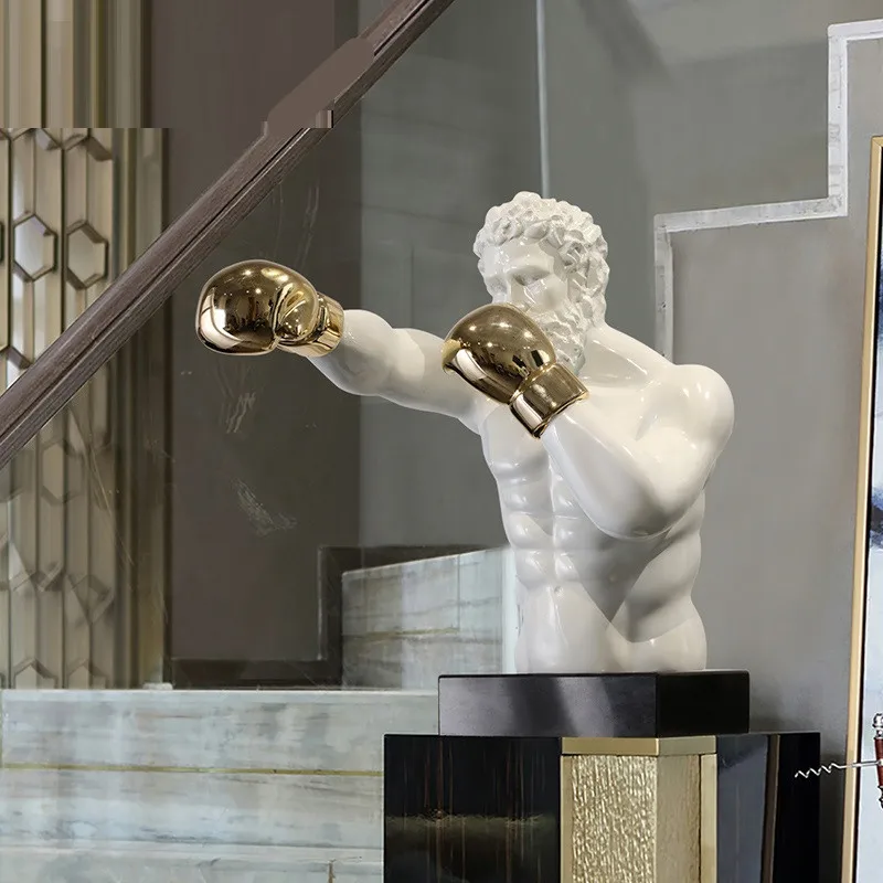 European Style Abstraction Figures Desktop Statue Creative Living Room Passage Muscular Man Fighter Decoration X4384
European Style Abstraction Figures Desktop Statue Creative Living Room Passage Muscular Man Fighter Decoration X4384