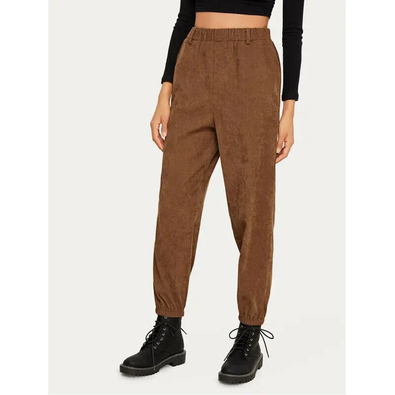 UK Women's Corduroy High Waist Wide Leg Leisure Casual Pants Trousers Long Pants
UK Women's Corduroy High Waist Wide Leg Leisure Casual Pants Trousers Long Pants