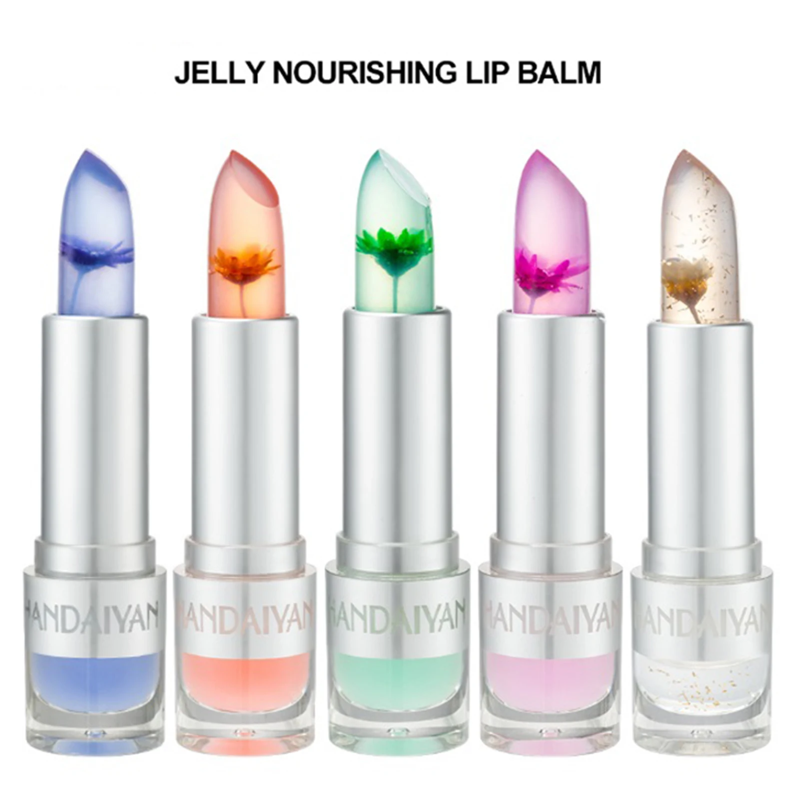 1pc Jelly Flower Lip Balm Moisture Lip Balm Attractive Candy-flavored Lip Gloss Natural Temperature Changed Color Lipstick
1pc Jelly Flower Lip Balm Moisture Lip Balm Attractive Candy-flavored Lip Gloss Natural Temperature Changed Color Lipstick