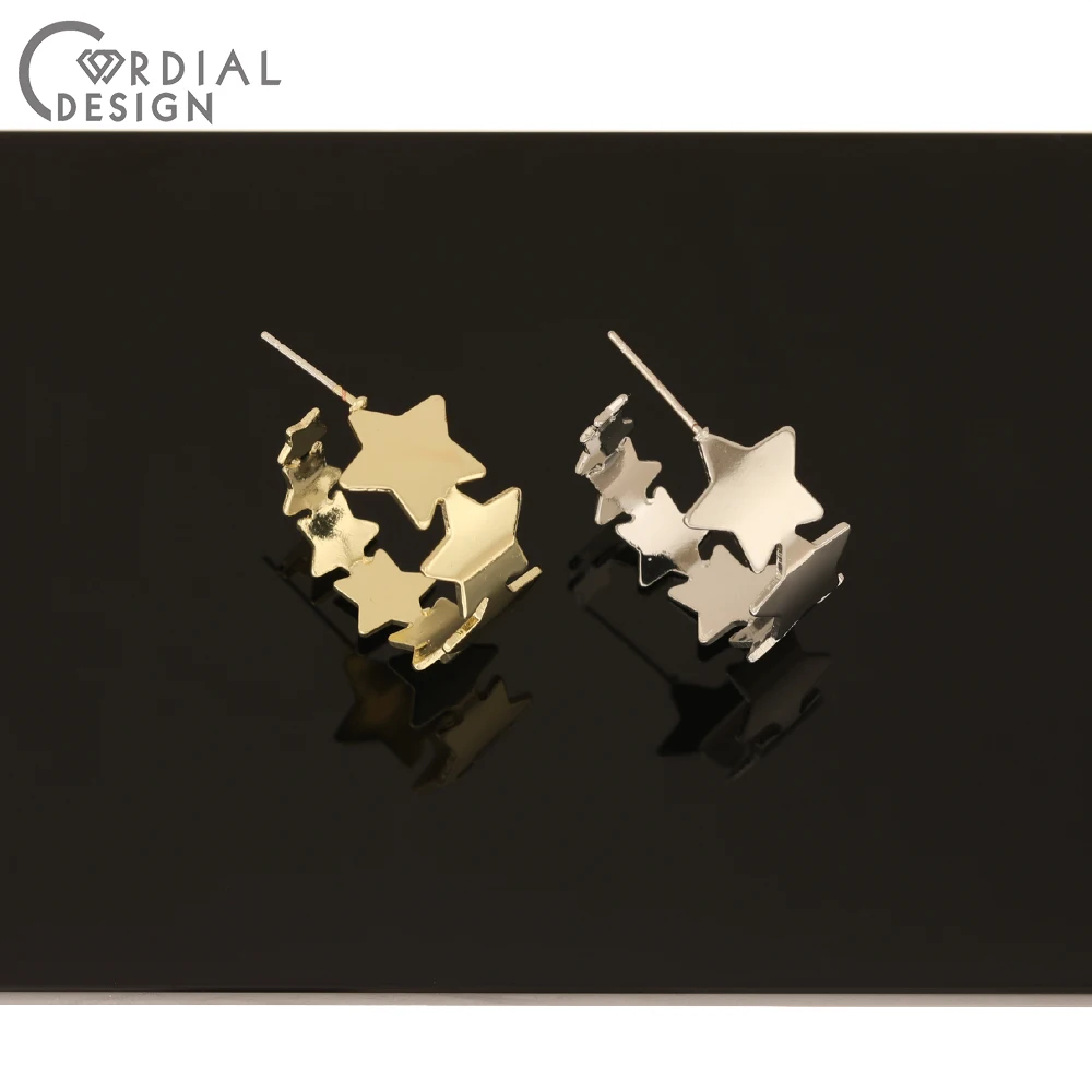 Cordial Design 50Pcs 24*24MM Jewelry Accessories/Hand Made/Star Shape/Earrings Stud/DIY Making/Jewelry Findings & Components
Cordial Design 50Pcs 24*24MM Jewelry Accessories/Hand Made/Star Shape/Earrings Stud/DIY Making/Jewelry Findings & Components