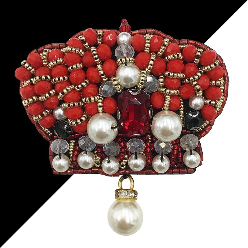 The New Rhinestone Crown pearl Patch for Clothing Sewing on Applique Clothes Shoes Bags cap Decoration Patch DIY Apparel CZ41
The New Rhinestone Crown pearl Patch for Clothing Sewing on Applique Clothes Shoes Bags cap Decoration Patch DIY Apparel CZ41