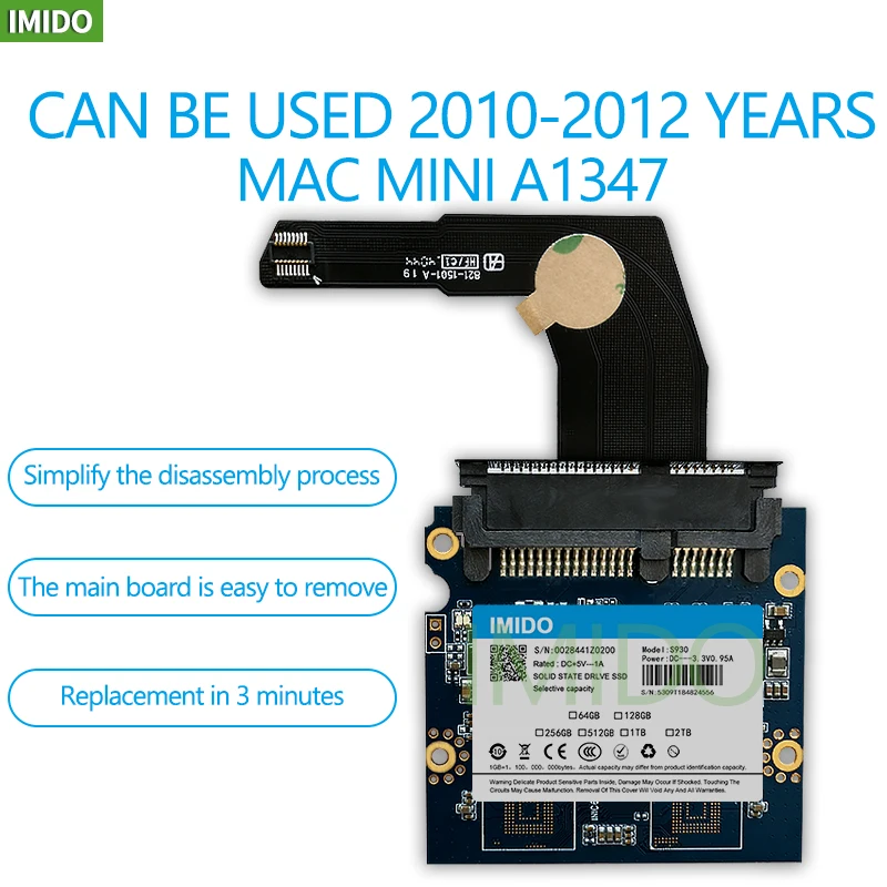 New 128GB 256GB 512GB 1TB 2TB SSD for Mac 2012 Mini A1347 with SSD plus converter plus tool Add a second solid state drive ssd 2
New 128GB 256GB 512GB 1TB 2TB SSD for Mac 2012 Mini A1347 with SSD plus converter plus tool Add a second solid state drive ssd 2