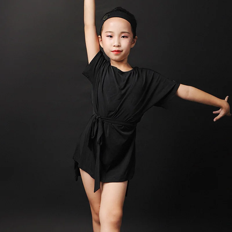 Latin Dance Dress Girls Fashion Loose Short Sleeve Practice Clothing Children Rumba Cha Cha Samba Tango Performance Wear DN6332
Latin Dance Dress Girls Fashion Loose Short Sleeve Practice Clothing Children Rumba Cha Cha Samba Tango Performance Wear DN6332