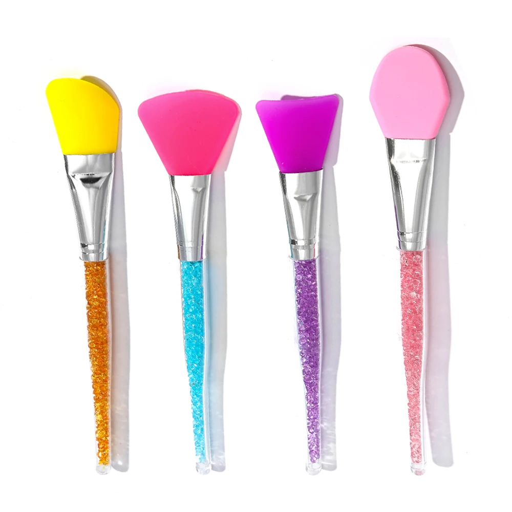 Makeup Brushes with Rhinestones Silicone Face Mask Multi-Function DIY Brush Facial Foundation Cosmetic Beauty Make Up Brush Tool
Makeup Brushes with Rhinestones Silicone Face Mask Multi-Function DIY Brush Facial Foundation Cosmetic Beauty Make Up Brush Tool