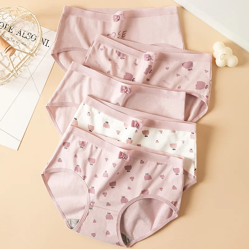 ET2952 Girl 100% Cotton Underwear Breathable Soft Lingerie Female Briefs Panty 5PCS/Set Sweet Kids Underpants
ET2952 Girl 100% Cotton Underwear Breathable Soft Lingerie Female Briefs Panty 5PCS/Set Sweet Kids Underpants