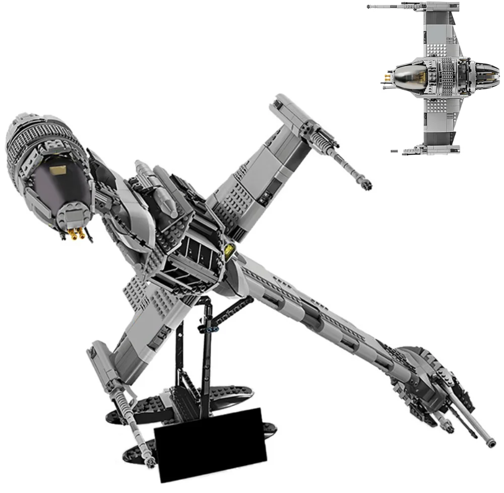 Конструктор MOC Space серии B-wing starfighting, мобильный конструктор Minifig, совместимый с рождественскими игрушками
Конструктор MOC Space серии B-wing starfighting, мобильный конструктор Minifig, совместимый с рождественскими игрушками