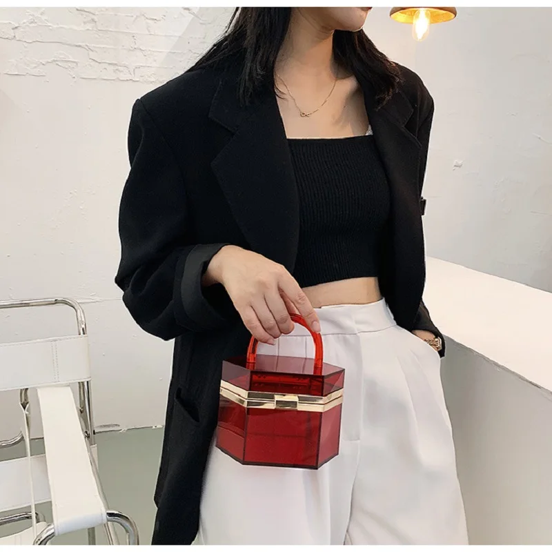 Fashion Clear Acrylic Women's Handbag Designer Transparent Clutch Evening Party Bags For Women 2020 Female Women's Bag Purses
Fashion Clear Acrylic Women's Handbag Designer Transparent Clutch Evening Party Bags For Women 2020 Female Women's Bag Purses