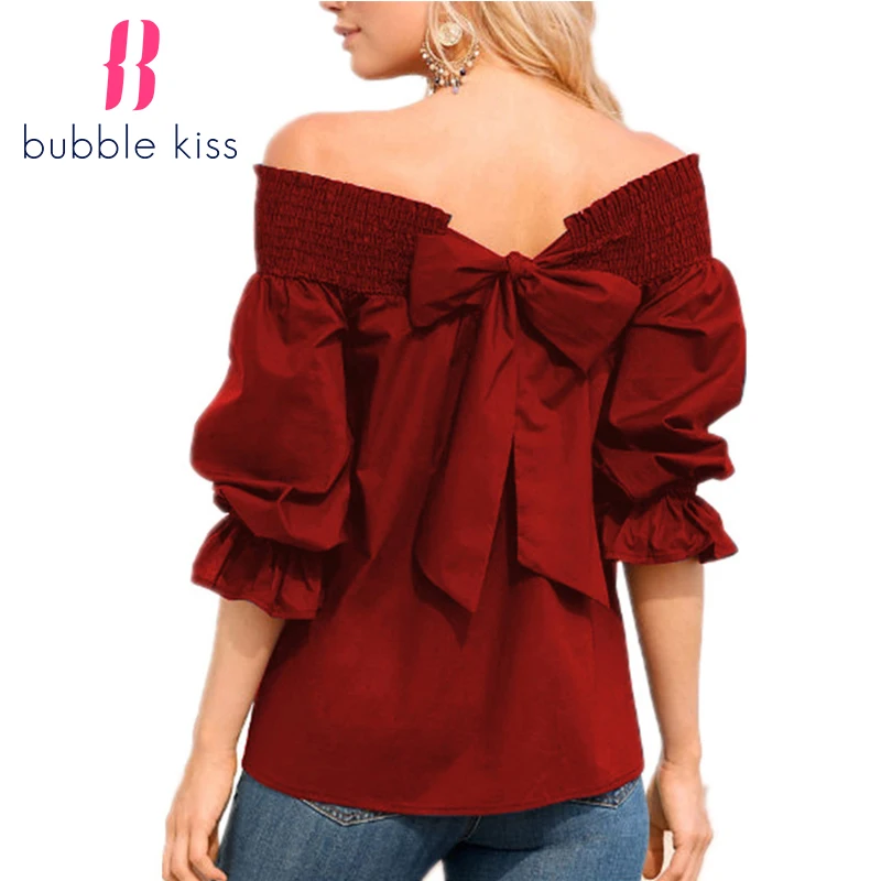 Sleeveless Bow Blouse Fashion Stretch Elastic Band Fold Design One-Neck Sexy Open Back Bow Casual Blouse Women
Sleeveless Bow Blouse Fashion Stretch Elastic Band Fold Design One-Neck Sexy Open Back Bow Casual Blouse Women