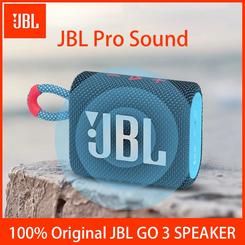 100% Original JBL GO 3 Mini Portable Bluetooth Speaker Wireless Bass Subwoofer Waterproof Outdoor Speakers Boombox Music Box
100% Original JBL GO 3 Mini Portable Bluetooth Speaker Wireless Bass Subwoofer Waterproof Outdoor Speakers Boombox Music Box
