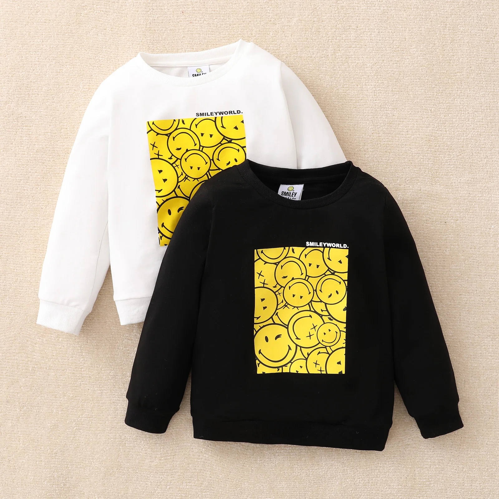 Hibobi Smiley World Print Pullover Sweatshirts for Little Kids Boys Hoodies Clothes 5-10T Autumn Children Long Sleeve Shirts
Hibobi Smiley World Print Pullover Sweatshirts for Little Kids Boys Hoodies Clothes 5-10T Autumn Children Long Sleeve Shirts