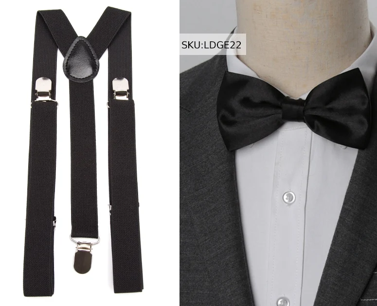 Suspenders Bow Tie Set Men vintage Fashion for Women Bowtie Braces Trousers Tirantes Wedding Leisure Shirt Accessories
Suspenders Bow Tie Set Men vintage Fashion for Women Bowtie Braces Trousers Tirantes Wedding Leisure Shirt Accessories