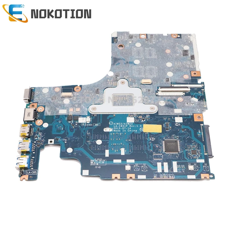 Материнская плата NOKOTION для ноутбука Lenovo 500-15ISK стандартный процессор R7 M360 GPU 5B20K34637