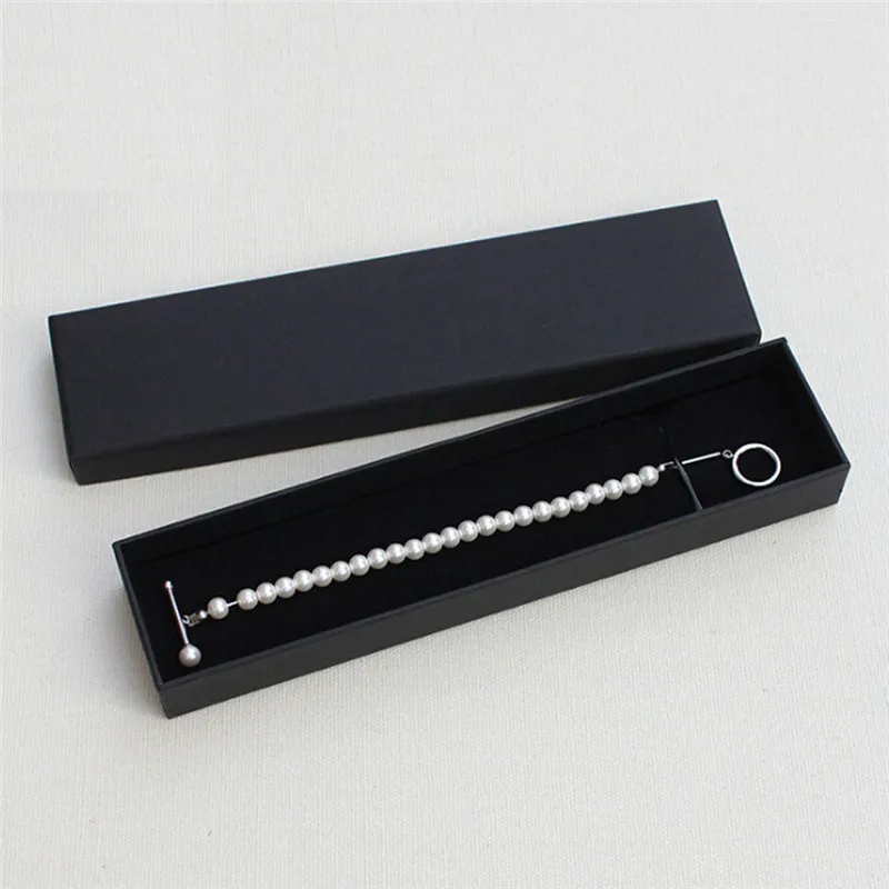 6 Sizes Jewelry Organizer Box For Earrings Necklace Bracelet Display Gift Box Holder Packaging Cardboard Boxes Black
6 Sizes Jewelry Organizer Box For Earrings Necklace Bracelet Display Gift Box Holder Packaging Cardboard Boxes Black