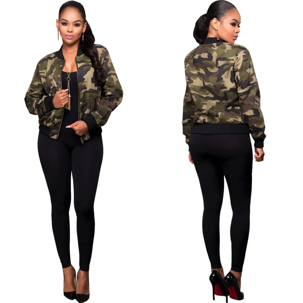 KALENMOS Camouflage Coat Women Fashion Print Stand Collar Short Jacket Streetwear Fall 2020 Winter Clothes Abrigos Mujer Coats
KALENMOS Camouflage Coat Women Fashion Print Stand Collar Short Jacket Streetwear Fall 2020 Winter Clothes Abrigos Mujer Coats