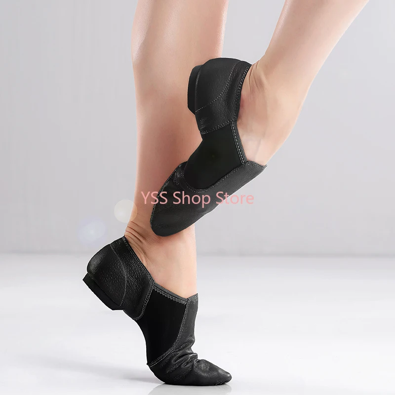 New Genuine Leather Jazz Dance Shoes Tan Black Antiskid Sole Jazz Shoes High Quality Adults Dance Sneakers For Girls Women
New Genuine Leather Jazz Dance Shoes Tan Black Antiskid Sole Jazz Shoes High Quality Adults Dance Sneakers For Girls Women