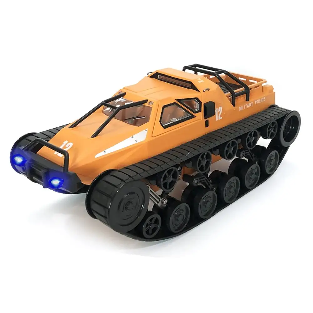 

1:12 2,4G Танк внедорожная модель автомобиля четырехколесный привод 12 км/ч высокоскоростная модель внедорожника EV2 колесо RC танк игрушка для де...
