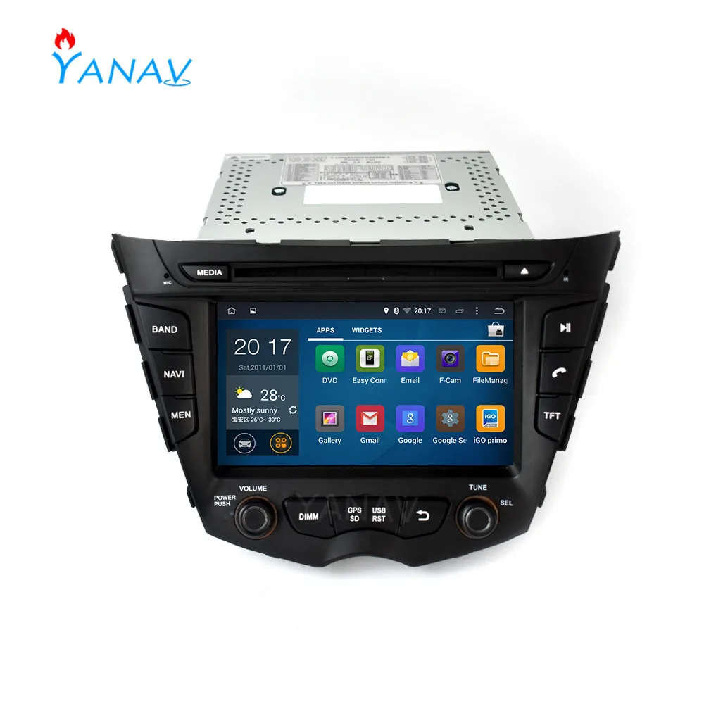 

Автомагнитола 2 Din, стереоприемник Android для Hyundai i30 2012, сенсорный экран, Автомобильная GPS-навигация, мультимедийный видео DVD плеер