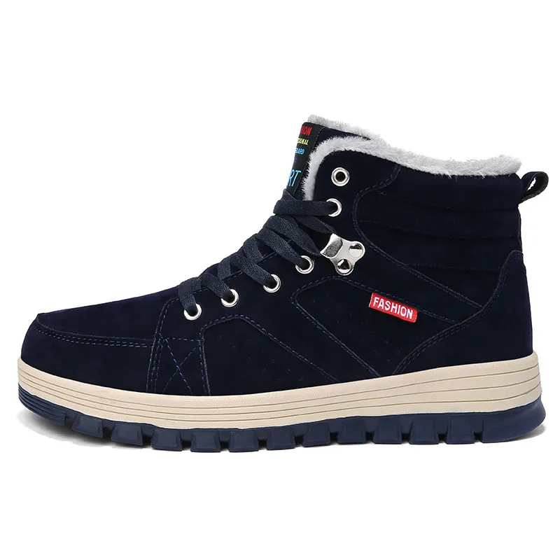 New Men Boots Winter With Plush Warm Snow Boots Casual Men Winter Boots Work Shoes Men Footwear Fashion Ankle Boots 39-48
New Men Boots Winter With Plush Warm Snow Boots Casual Men Winter Boots Work Shoes Men Footwear Fashion Ankle Boots 39-48