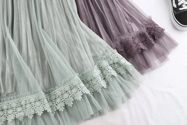 New winter long port taste the wind net yarn pleuche bust skirt of tall waist posed the drape A word 
New winter long port taste the wind net yarn pleuche bust skirt of tall waist posed the drape A word