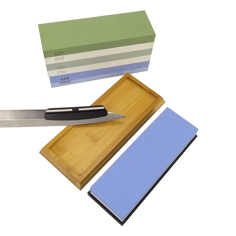 Double-sided Whetstone Set Honing Waterstone 3000 8000 grit grinding Gravel knife sharpener sharpening Professional Whetstone 
Double-sided Whetstone Set Honing Waterstone 3000 8000 grit grinding Gravel knife sharpener sharpening Professional Whetstone