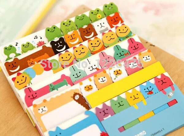 1 Pack/lot New Cute 458 Style Cartoon Notepad Animals Sticky Memo Message Post Stick Marker Removable Adhesive Paper Label
1 Pack/lot New Cute 458 Style Cartoon Notepad Animals Sticky Memo Message Post Stick Marker Removable Adhesive Paper Label