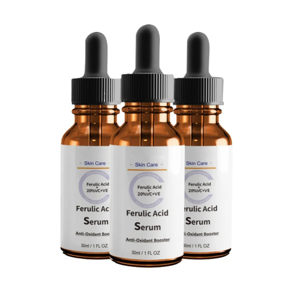 

Facial Ferulic Acid Serum Moisturizing Exfoliation Repair Wrinkles Firming Skin Body Anti-Aging Body Anti-Oxidant Essence