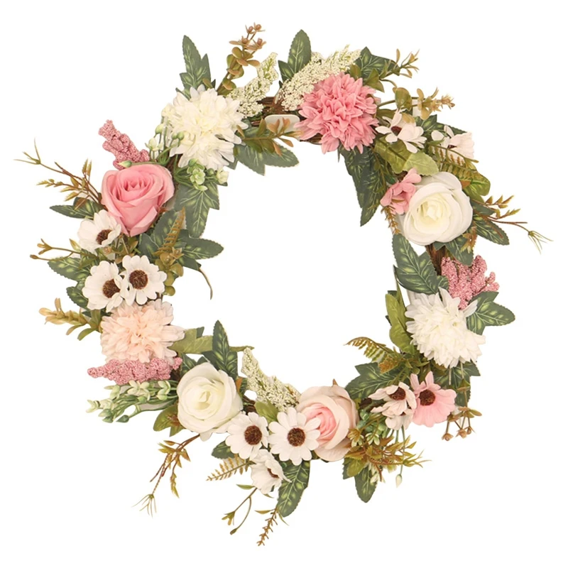 Begonia Rose Flower Wreath Door Wreath for Home Front Door Hanging Wedding Wall Party Window Decoration
Begonia Rose Flower Wreath Door Wreath for Home Front Door Hanging Wedding Wall Party Window Decoration