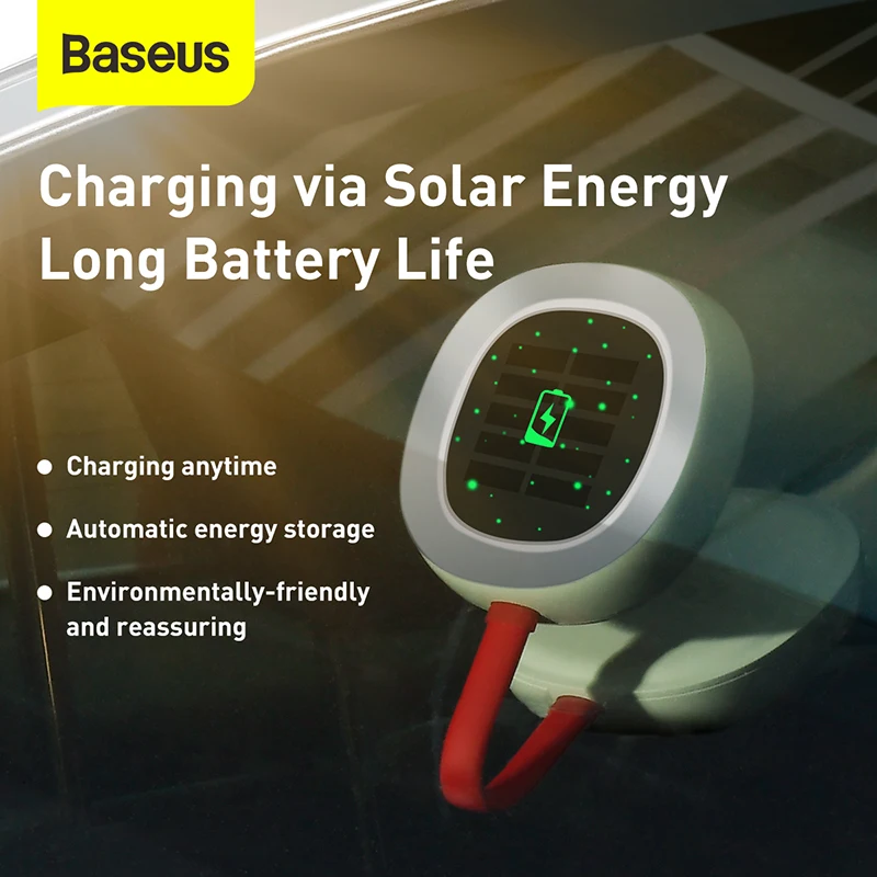 Baseus Solar Reading Light LED 2 In 1 Solar and Cable Charging For Car Styling Night Light Touch Control Car Ceiling Lamp 
Baseus Solar Reading Light LED 2 In 1 Solar and Cable Charging For Car Styling Night Light Touch Control Car Ceiling Lamp