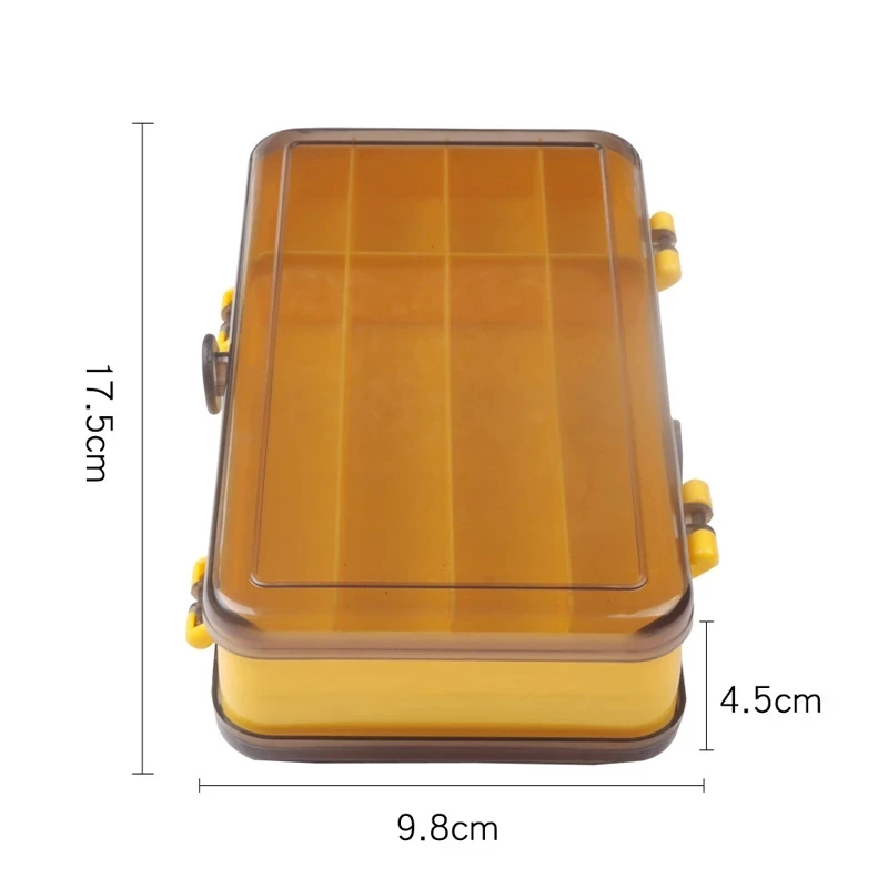 Outdoor Fishing Tackle Box Double-sided Fishing Accessories Storage Box Portable Fishing Equipment Luya Fishing Tackle Box
Outdoor Fishing Tackle Box Double-sided Fishing Accessories Storage Box Portable Fishing Equipment Luya Fishing Tackle Box