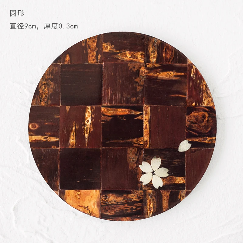 Japanese Natural Wood Insulation Coaster Placemat Antique Creativity Unique Items Posavaso Corcho Grueso Tea Equipment EC50BD 
Japanese Natural Wood Insulation Coaster Placemat Antique Creativity Unique Items Posavaso Corcho Grueso Tea Equipment EC50BD