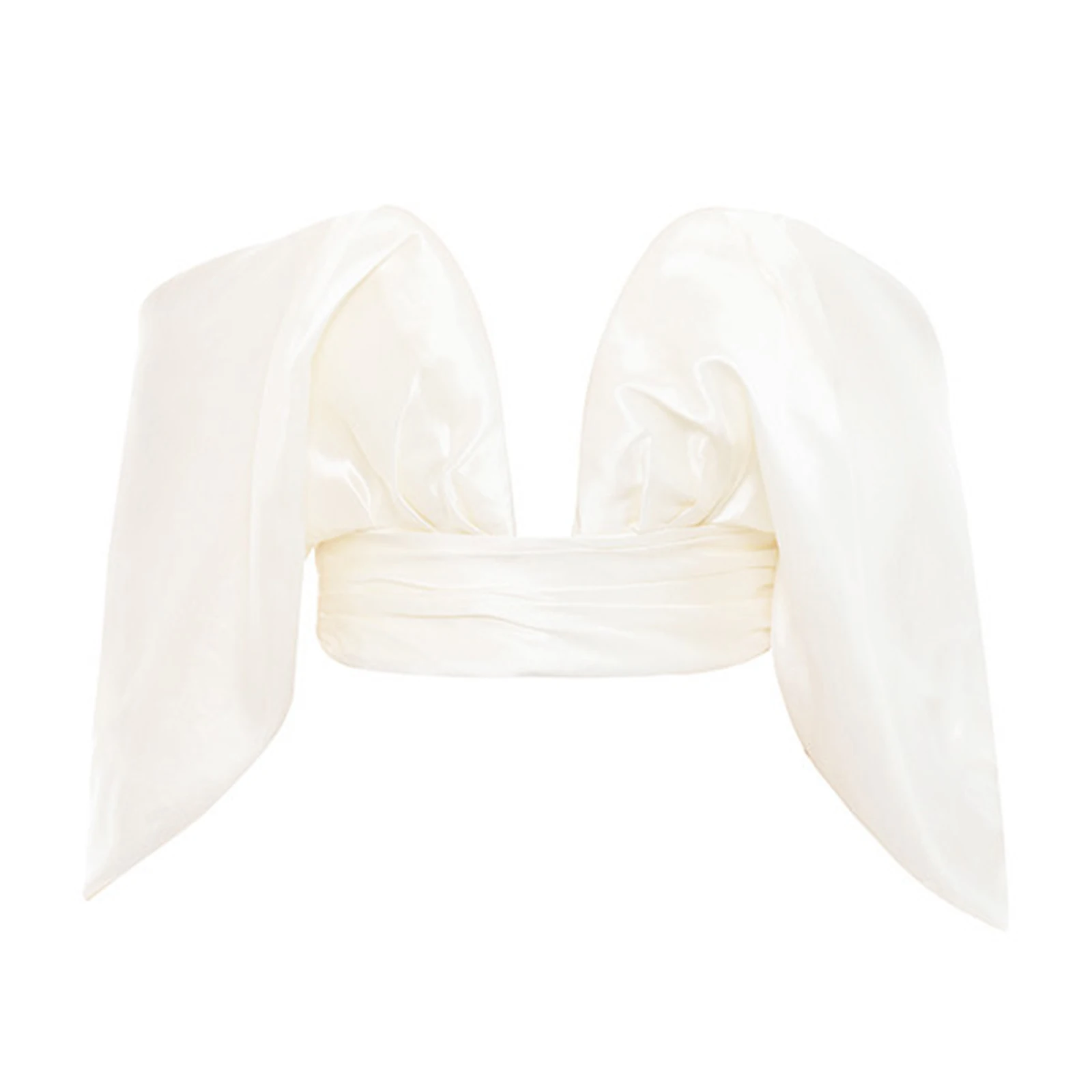 Womens Fashion Solid Color Strapless Shirt Summer Boat Neck Back Bow Bandage Wild Tube Top
Womens Fashion Solid Color Strapless Shirt Summer Boat Neck Back Bow Bandage Wild Tube Top